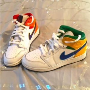 Multi colored Jordan 1’s